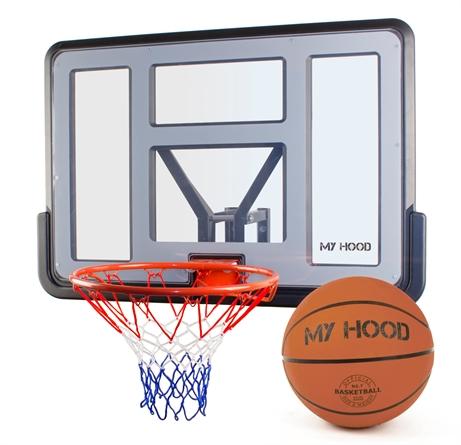 Pro Basketkurv med Dunkekurv og Vægophæng i Stål