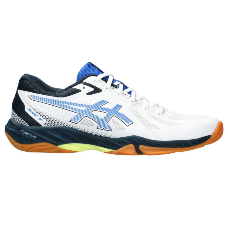 Asics Blade FF Badmintonsko i Hvid og Blå