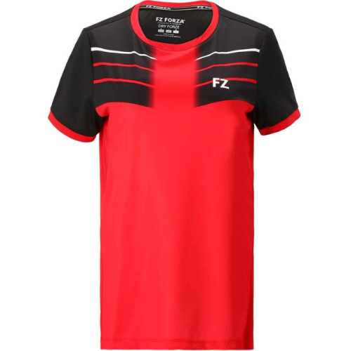 Forza Cheer Dame T-shirt - Kinesisk Rød Træningstøj