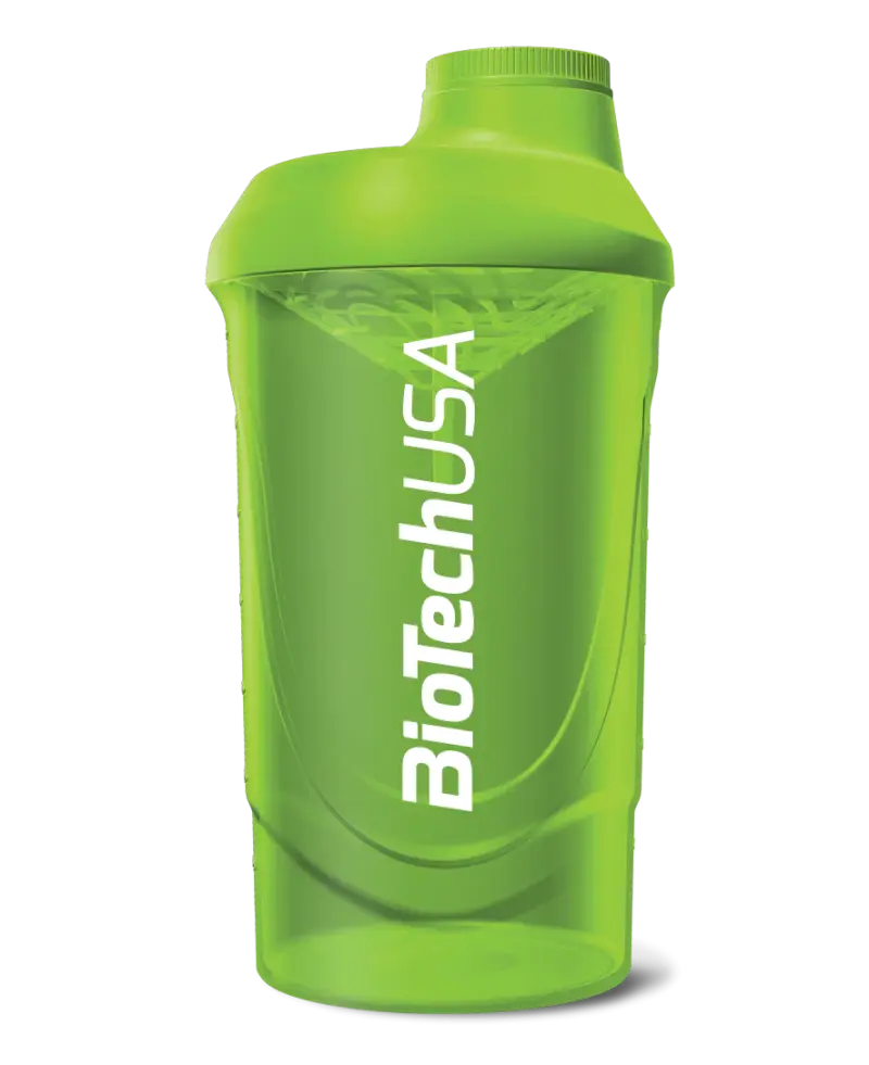Biotech USA Shaker Wave Green - Perfekt til Proteinshakes