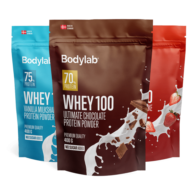 Bodylab Whey 100 - 400 G Proteinpulver til Muskelopbygning