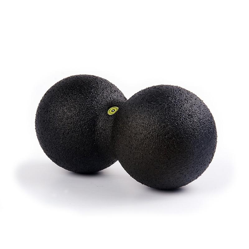 Blackroll Dobbelt Bold - 8 Cm - Sort Træningsredskab