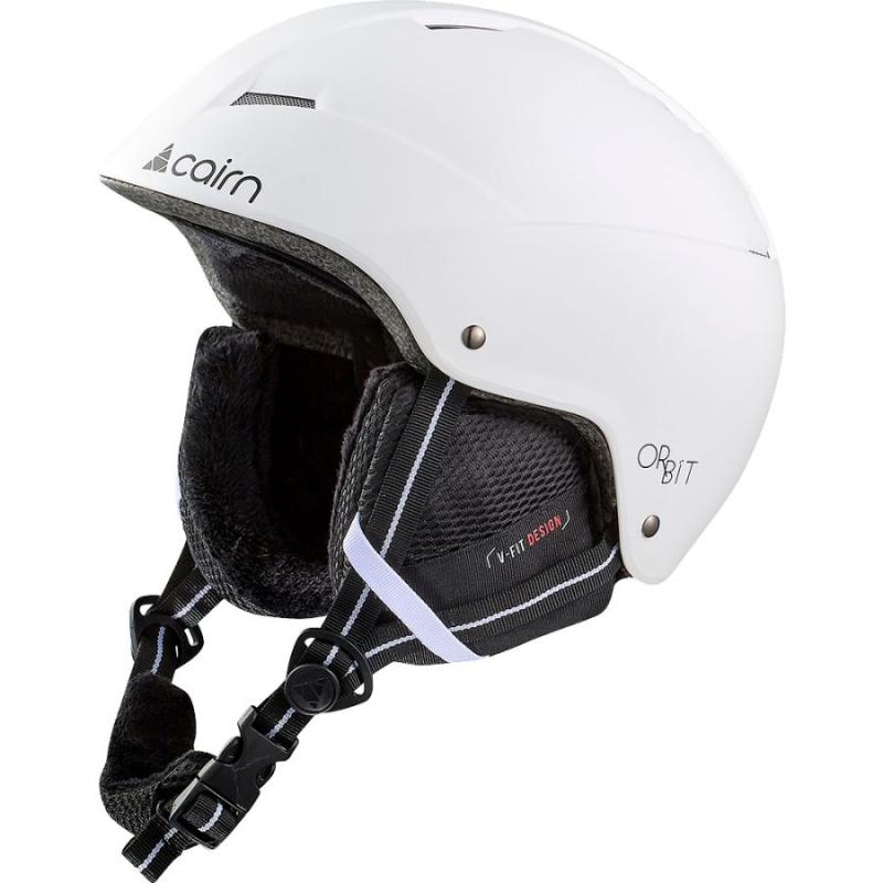 Cairn Orbit Skihjelm - Hvid med Stilrent Design