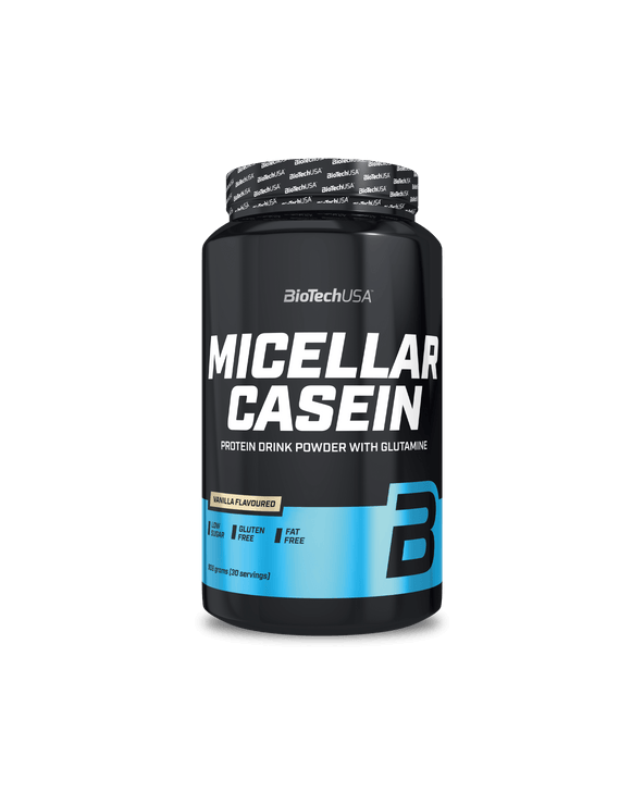 Biotech USA Micellar Casein Vanilje 908g - Høj Protein!