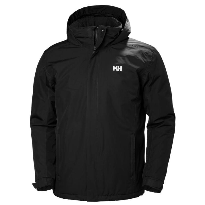 Helly Hansen Dubliner Isoleret Regnjakke til Herre - Sort