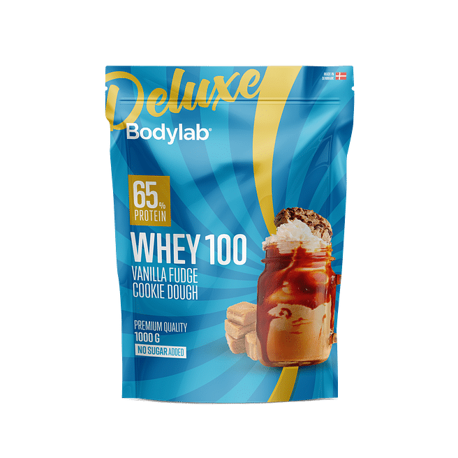 Bodylab Whey 100 Deluxe 1 Kg - Vanilje Fudge Cookie Dough