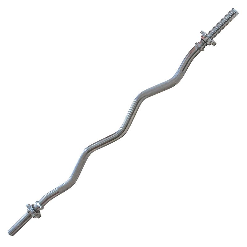 Tunturi Curlbar 120 cm - Stærkt design til overkropstræning