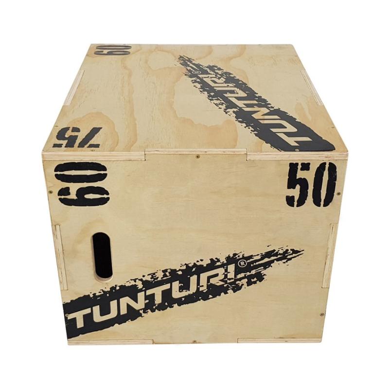 Tunturi Plyo Box 3-i-1 i Tre Højder 50, 60 og 75 Cm