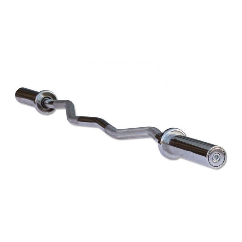 Kraftig Curlstang i Forkromet Stål - Hurtig Levering!
