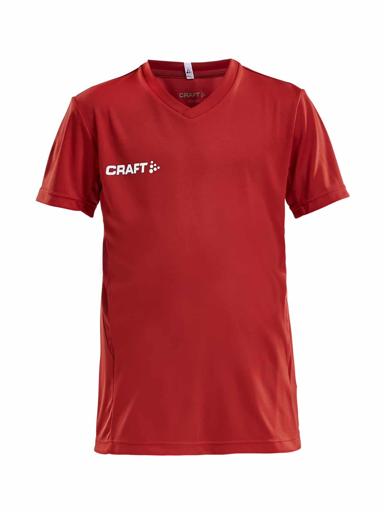 Craft   Squad Jersey Solid Jr   Bright Red 122 128