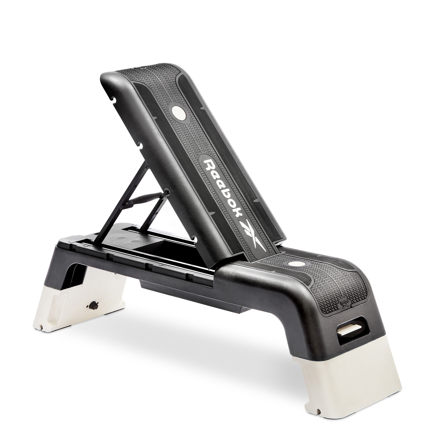 Reebok Deck Step - All-in-one Træningsbænk i Hvid