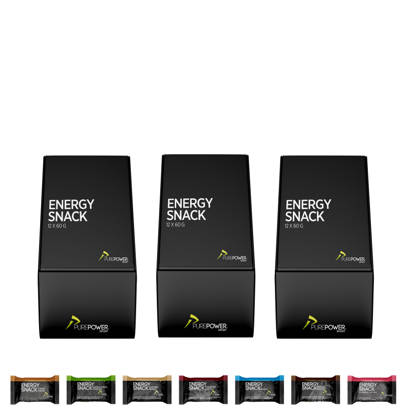 Energivenlige Snack Kasser - Mix 3 fra PurePower