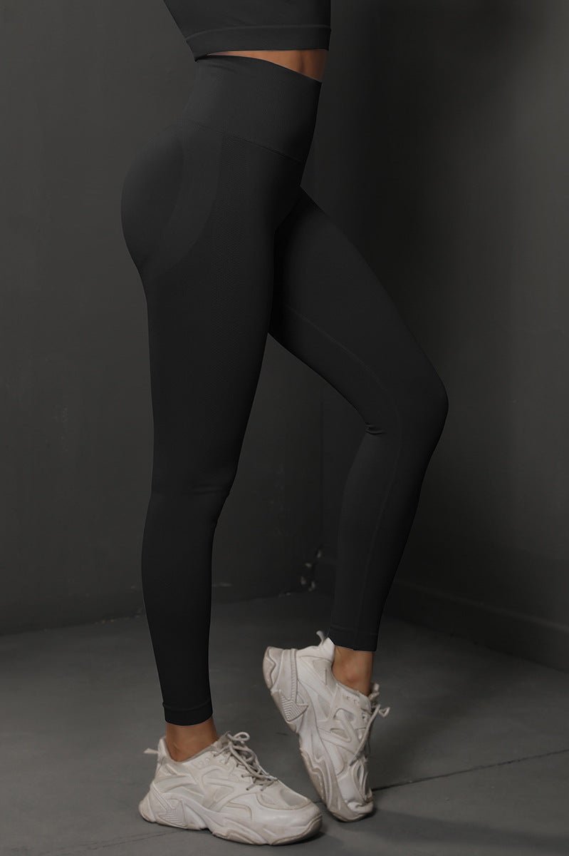 Bodycurve Scrunch Leggings - Sort Træningsbeklædning