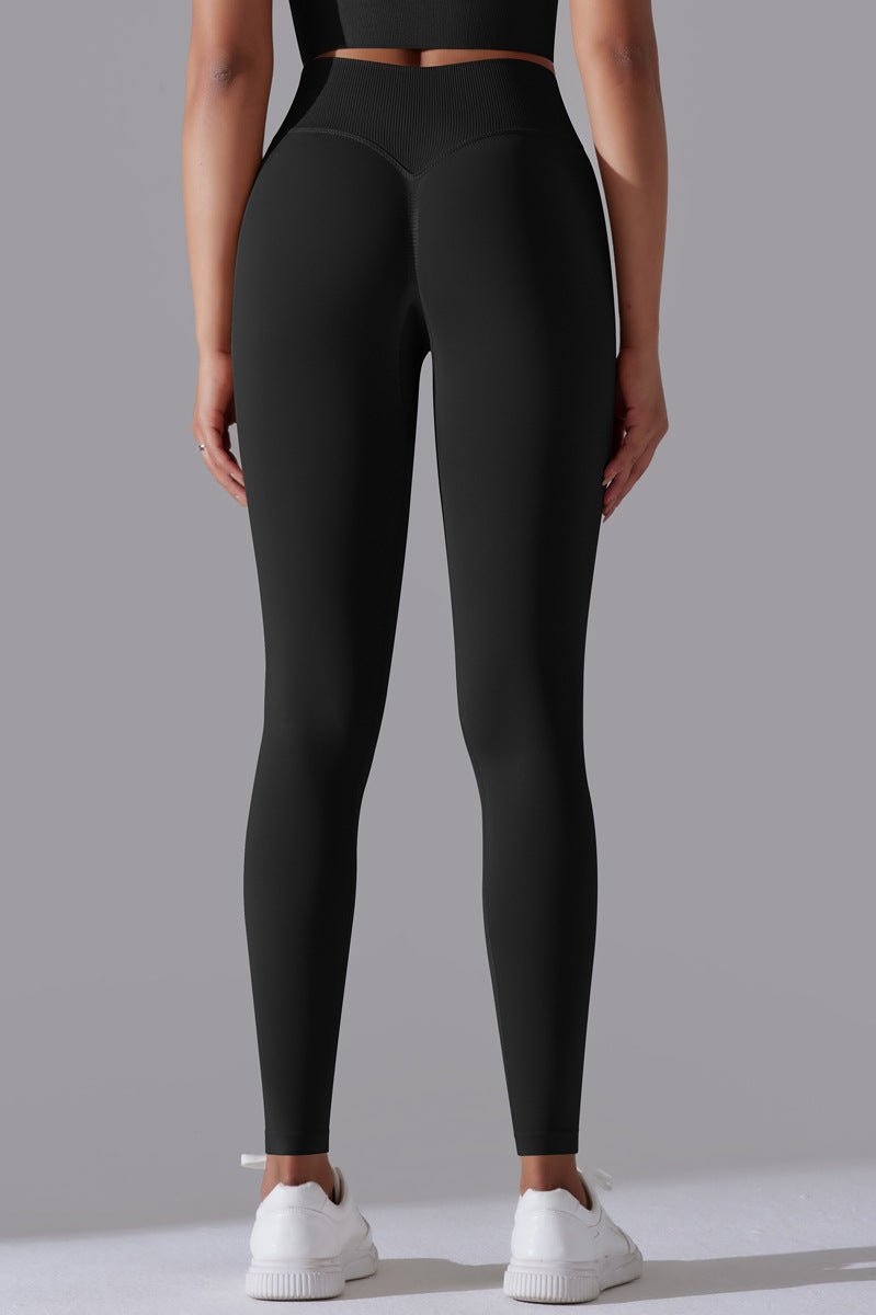 Enduranceflex Scrunch Leggings i Sort - Ultimativ Komfort