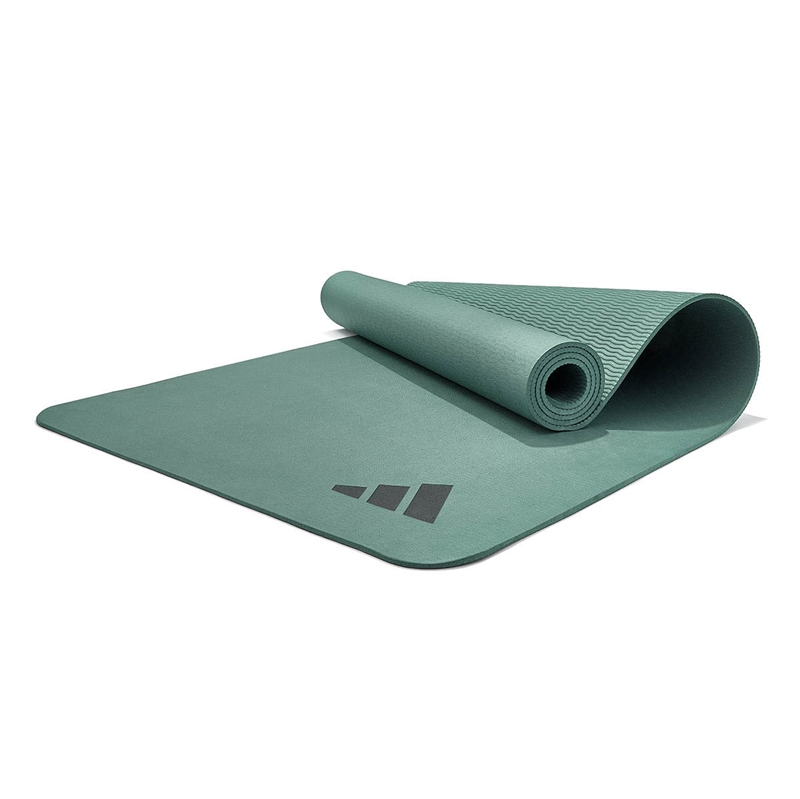 Adidas Premium Yogamåtte - Grøn til Træning og Yoga