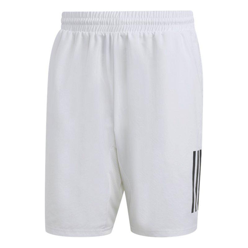 Adidas Club 3 Stripe Shorts Men  Hvid    S