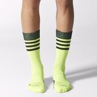 Adidas Crew Sokker   Lime Grøn 1   34 36