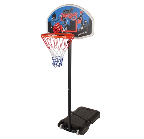 Basketstander Junior   Højdejusterbar Fra 160 Til 210 Cm   På Lager   Hurtig Levering
