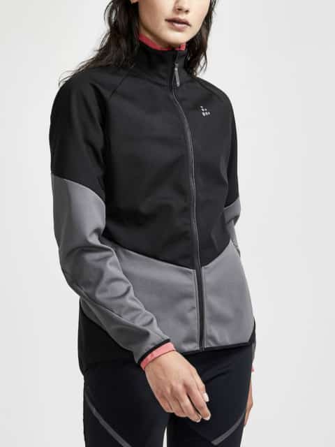 Craft   Glide Jacket Kvinder   Black Granite Xs