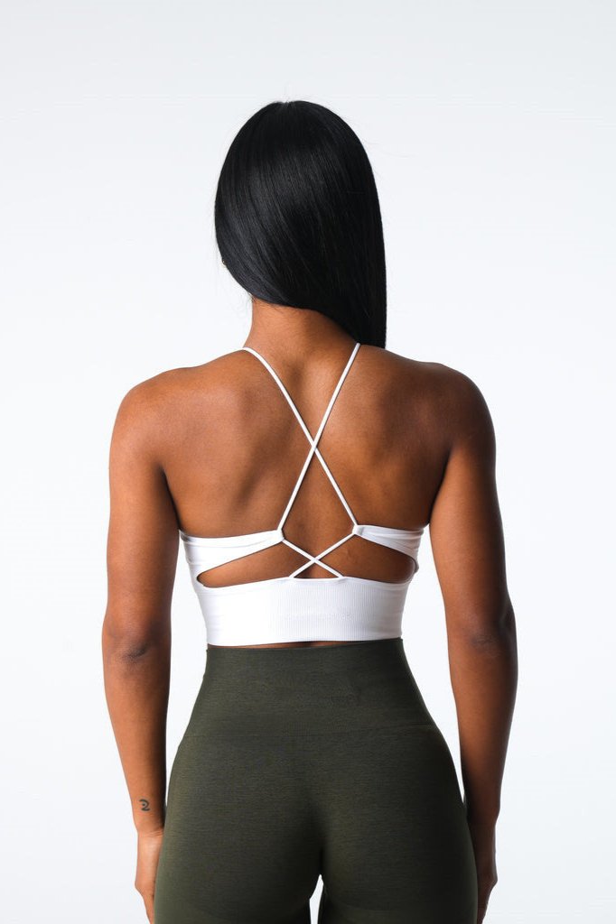 Eclipse Crossback Top White   Small   White