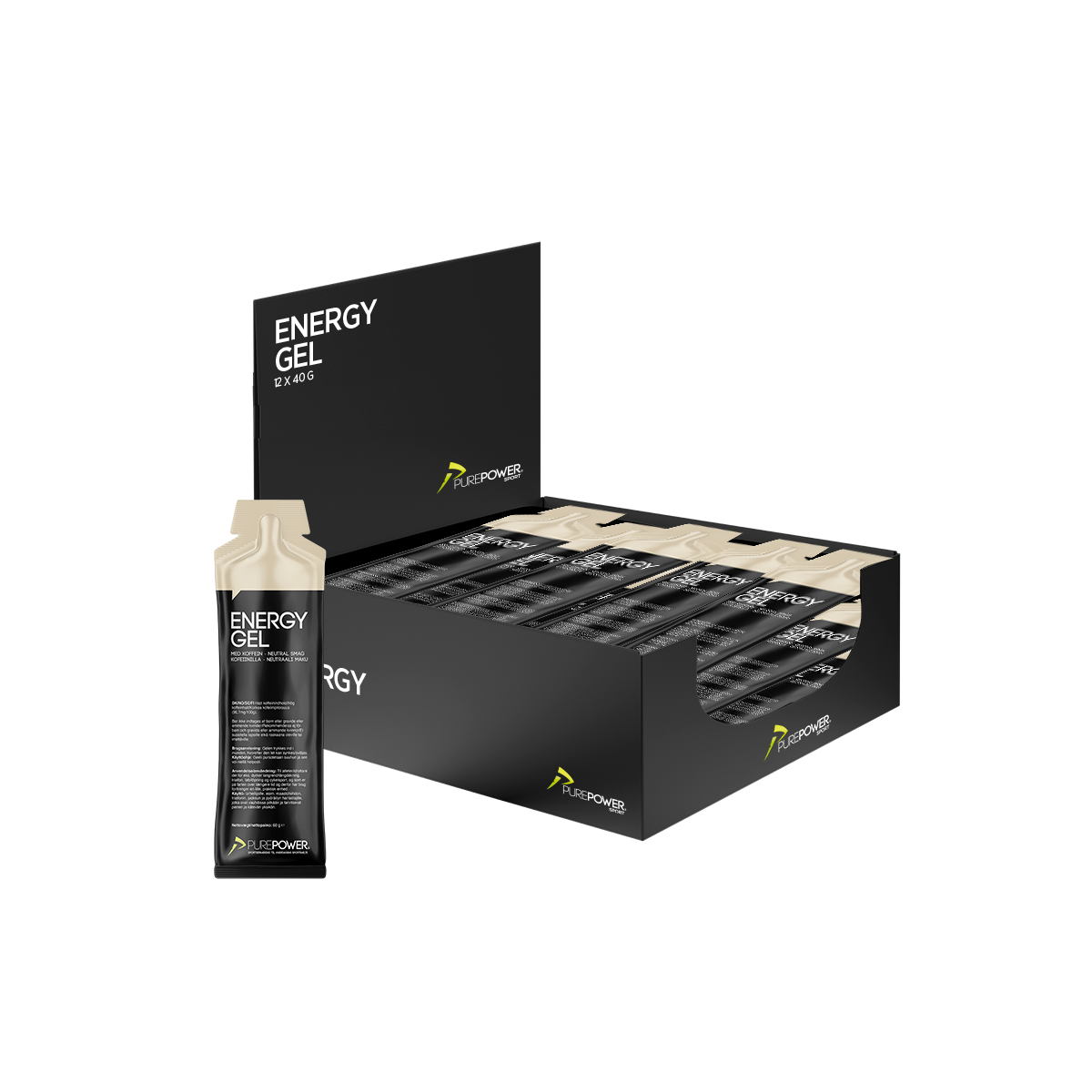 Energy Gel Neutral Koffein 12x60 G