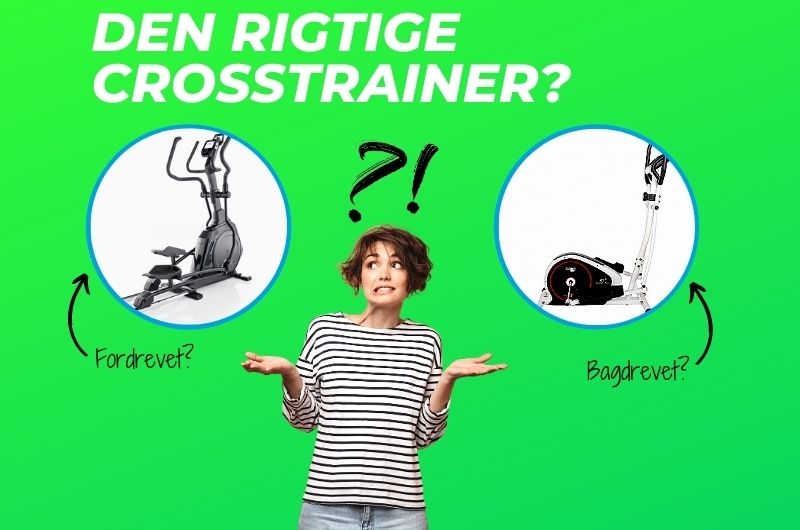For  Eller Bagdrevet Crosstrainere