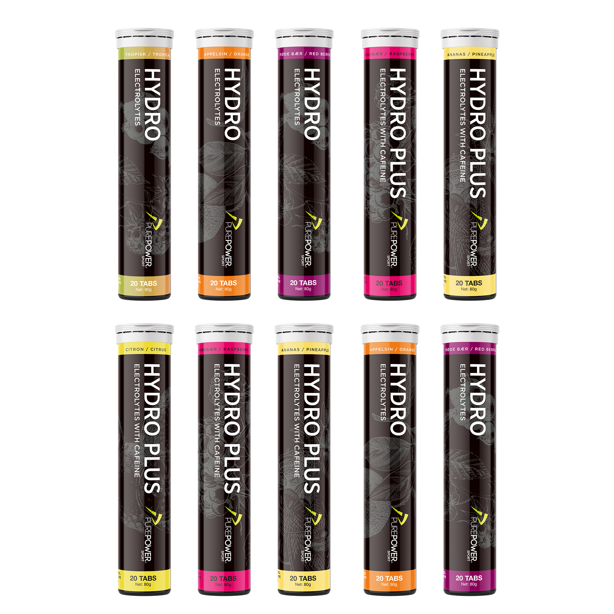 Hydro Tab Elektrolytter   Mix 10