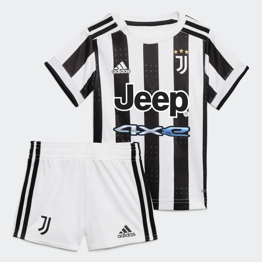 Juventus Home Kit 2021 22   Baby   By Adidas 74