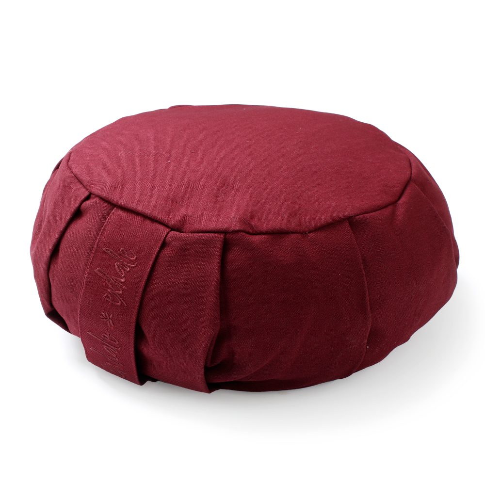 Zafu  Meditationspude  Asana  Rund   Blomme