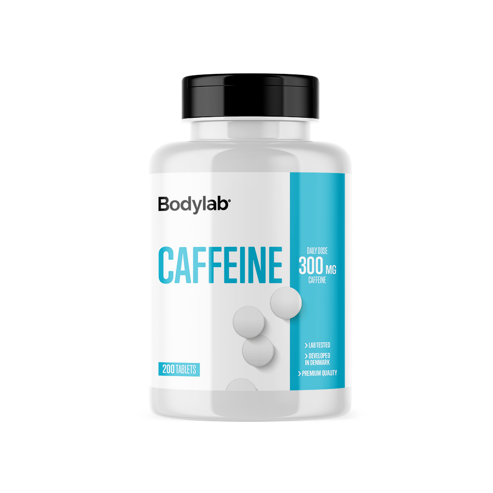 Bodylab Koffeinkapsler 200 stk - Energi til træning!