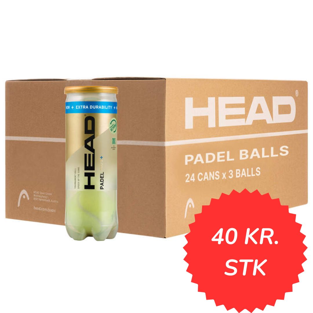 1 Kasse Med Head Padel Pro S  Padelbolde  24 Rør