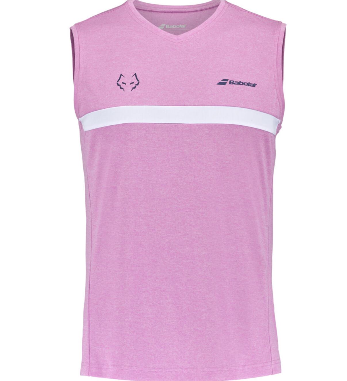 Babolat Juan Lebron Muscle Tanktop  Pink Heather    M