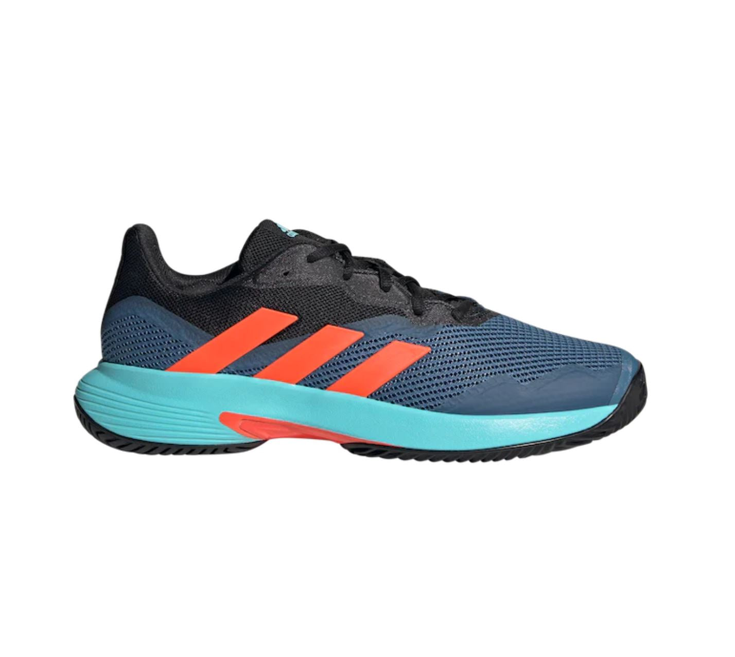 Adidas Courtjam Control Ac  Mens  Sort Multi  Padelsko   40