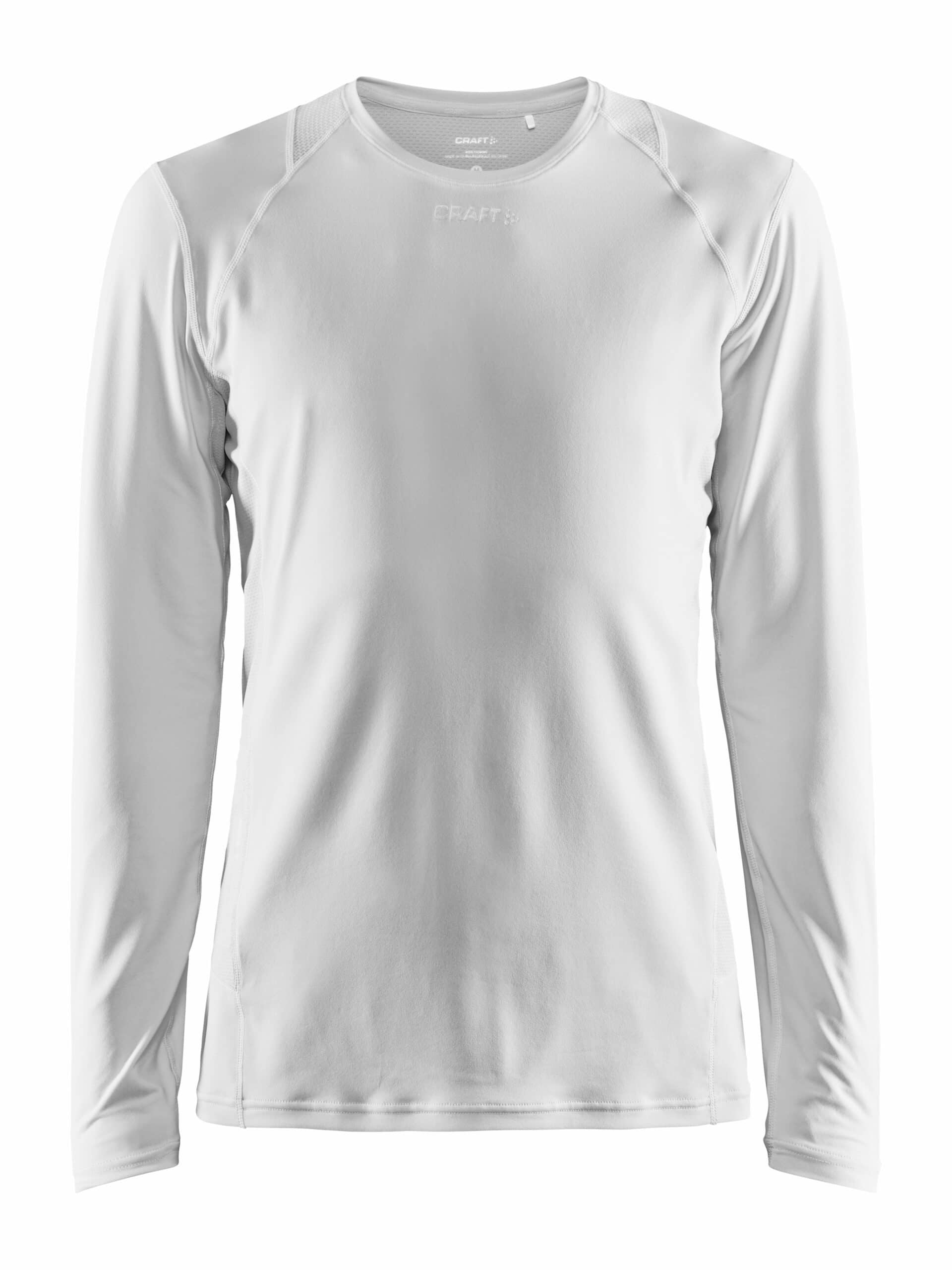 Craft   Adv Essence Ls Tee Maend   White Xs