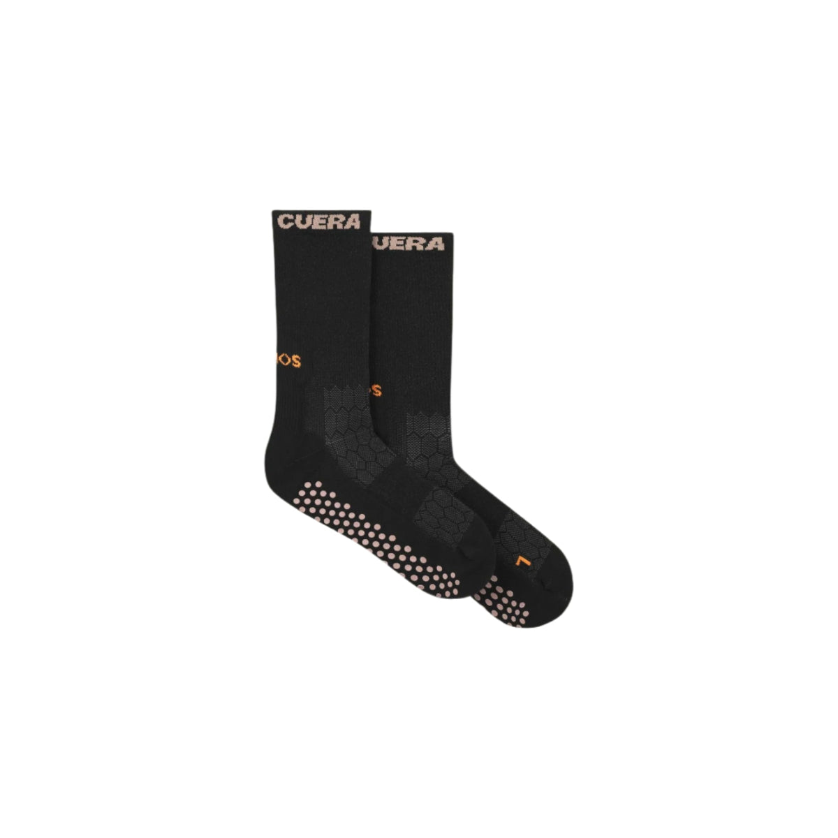 Cuera Oncourt Grip Socks  Black    39 42