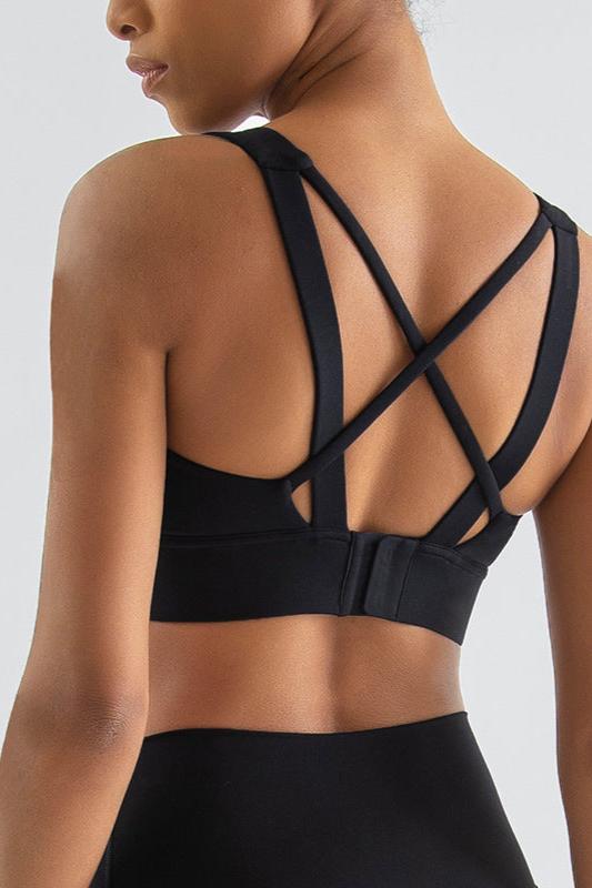 Motionfit Performance Sports Bh Black   Small   Black